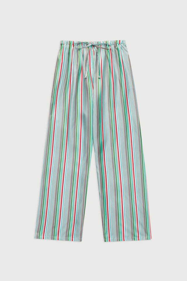The Drawstring Pant, Silk Twill